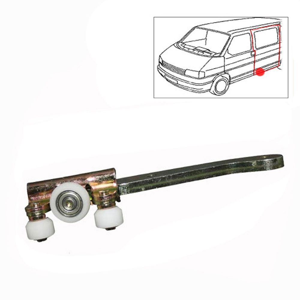 Schiebetür Rollenführung Halter Träger oben für VW Transporter IV T4 Bus  Kasten