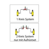 VW Bus T3 Stodmpfer HA mit pneumatischer Niveauregulierung