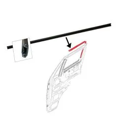 VW Bus T3 Dichtung Trfensterfhrung vorn oben links oder rechts