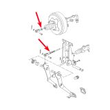 VW Bus T3 Sechskantmutter / Einstellmutter fr Ventilspiel M9 x1
