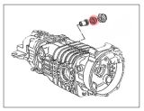 VW Bus T3 Dichtring Schalthebel am Getriebe