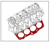 VW Bus T4 Zylinderkopfdichtung 1,9D 3-Loch mit Schrauben
