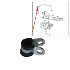 VW Bus T3 Halteschelle 8x15 fr lvorlaufleitung vom Turbolader