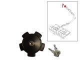VW Golf 1 Cabrio Jetta Tankdeckel mit Belftung