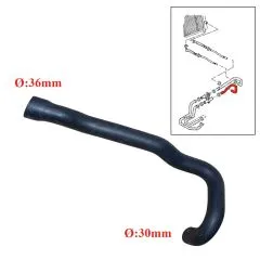 VW Bus T3 Wasserschlauch Vorlauf 1.9 WBX bis '85 DF DG DH EY GW