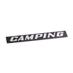 VW Bus T3 Schriftzug "Camping" hinten