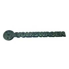 VW Bus T3 Schriftzug &quote;Volkswagen&quote; hinten schwarz