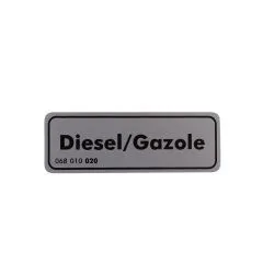 VW Bus T3 Aufkleber &quote;Diesel&quote;