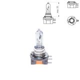 H15 Glhlampe, 12V, 15/55W, Sockelausf. PGJ23t-1