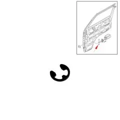VW Bus T2 T3 Splint / Sicherungsscheibe fr Bolzen Trfangband / Trfeststeller