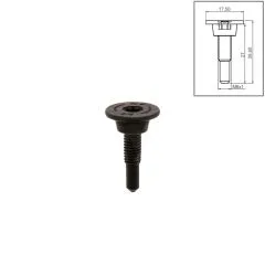 VW Bus T4 T5 Innensechsrund-Zylinderschraube (Torx) fr Stostange - 10 Stck