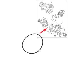 VW Bus T4 Syncro Runddichtring f�r Kegeltriebgeh�use