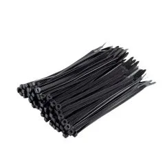 Kabelbinder / Spannband schwarz 2,5 x 120 mm - 100 Stück