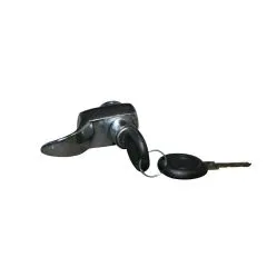 VW Bus T2 T2a Schloß für Heckklappe Chrom mit 2 Schlüsseln