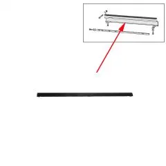 VW Bus T2 T2b Abdeckleiste Laufscheine links Schiebetür