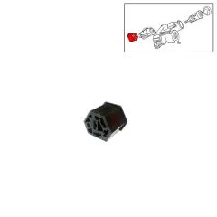 VW Bus T2 T3 Flachsteckhülsengehäuse hinter Zündschalter