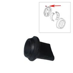 VW Bus T2 T3 Gummistopfen für Nachstellöffnung im Bremsträgerblech