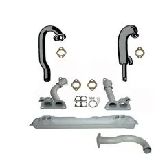 VW Bus T3 1,9 Auspuff Endtopf Endschalldämpfer Set