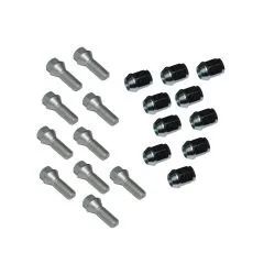 VW Bus T3 - 10 Radmuttern & 10 Radbolzen kegelbund für Alu-Felge