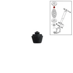 VW Bus T3 Anschlagpuffer für Hinterachsfeder OE