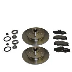 VW Bus T3 ATE Bremsscheiben Bremsbeläge Radlager vorn ab 06/86