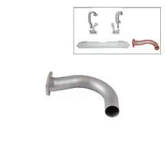 VW Bus T3 Auspuff Endstück Edelstahl 1,9l DF DG DH GW