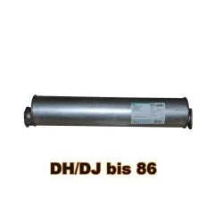 VW Bus T3 Auspuff-Endtopf bis 07/86 DH DJ