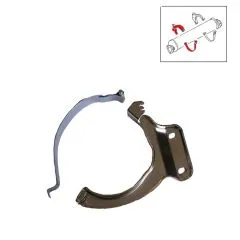 VW Bus T3 Auspuffhalter für Endtopf links WBX