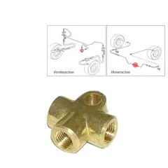 VW Bus T3 Bremsleitungsverteiler T-Stück