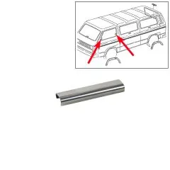 VW Bus T3 Chrommuffe für Zierleiste Fensterrahmen vorne