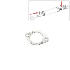 VW Bus T3 Dichtung für Auspuff-Endtopf 1,6 LBX CT