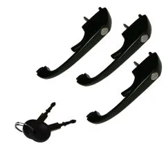 VW Bus T3 Doka Türgriffe gleichschließend - 3 Stück