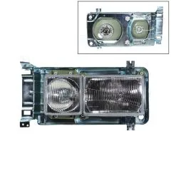 VW Bus T3 Doppelscheinwerfer / Rechteckscheinwerfer-Set links