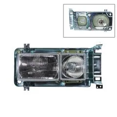 VW Bus T3 Doppelscheinwerfer / Rechteckscheinwerfer-Set rechts