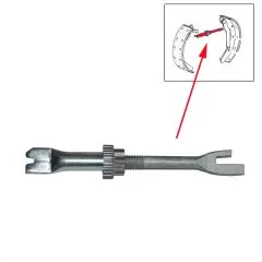 VW Bus T3 Druckstange hinten links für Bremsbeläge