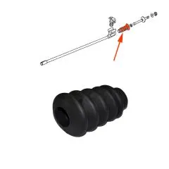 VW Bus T3 Faltenbalg am Schaltgestänge bis '84