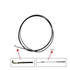 VW Bus T3 Heizklappenzug links CU CJ CV