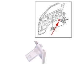 VW Bus T3 Hülse für Türschloß Beifahrertür