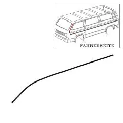 VW Bus T3 Keder für A-Säule Fahrerseite schwarz
