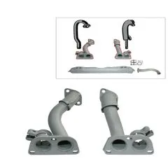 VW Bus T3 Krümmerrohr (kurz) rechts & links 1,9 2,0 DG DF