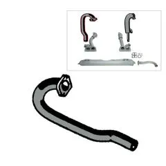 VW Bus T3 Krümmerrohr links (lang) WBX 1,9 2,0