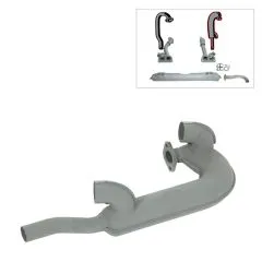 VW Bus T3 Krümmerrohr mit Heizmantel WBX 1,9 2,0