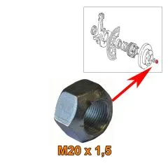 VW Bus T3 Mutter für Radlager vorn Syncro