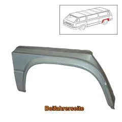 VW Bus T3 Radlauf mit tiefer Ansatzkante hinten rechts OE