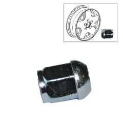 VW Bus T3 Radmutter R12 für Alufelge Hinterachse kugelbund