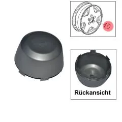 VW Bus T3 Radnabendeckel für Original Alufelge 6x14 ET30