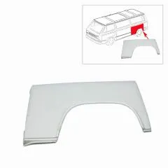 VW Bus T3 Reparaturblech für Radlauf hinten links