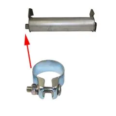 VW Bus T3 Rohrschelle für Abgasrohr 45 mm 1,6D CS