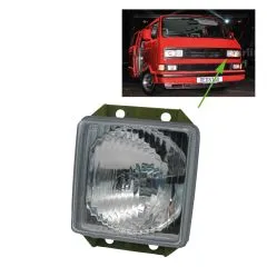 VW Bus T3 Scheinwerfereinsatz links innen für Rechteckscheinwerfer