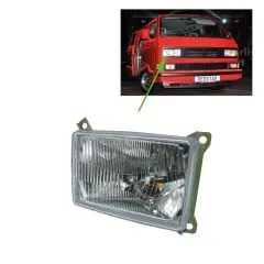 VW Bus T3 Scheinwerfereinsatz rechts außen für Rechteckscheinwerfer